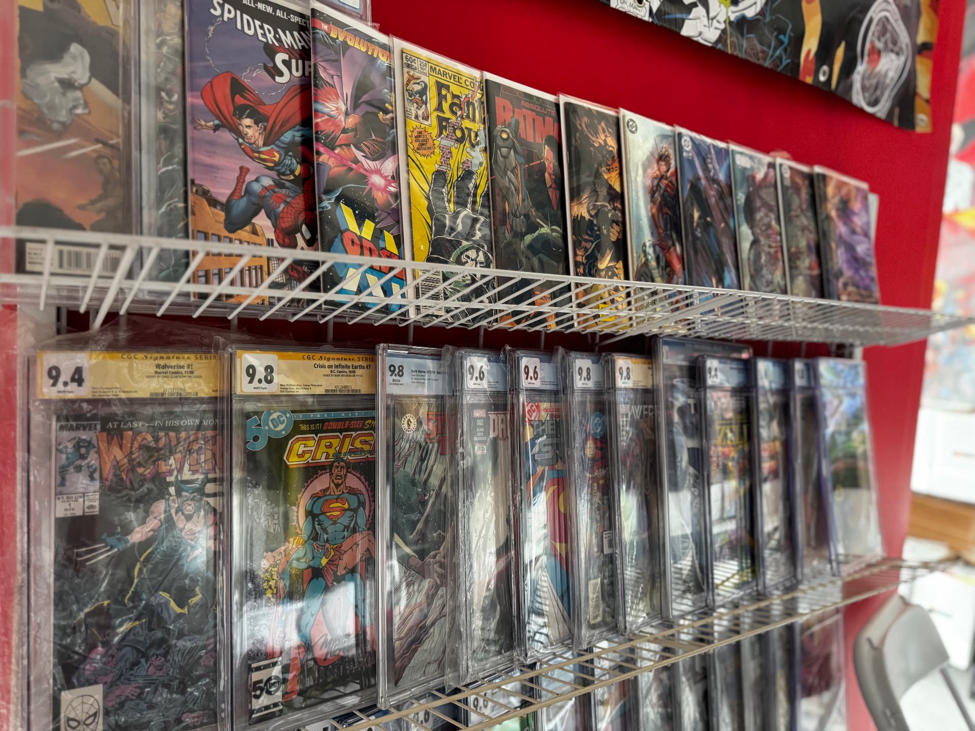 CGC graded comics and new issues on the shelves at CGX